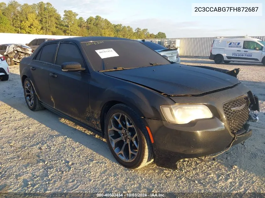 2015 Chrysler 300 300S VIN: 2C3CCABG7FH872687 Lot: 40503454