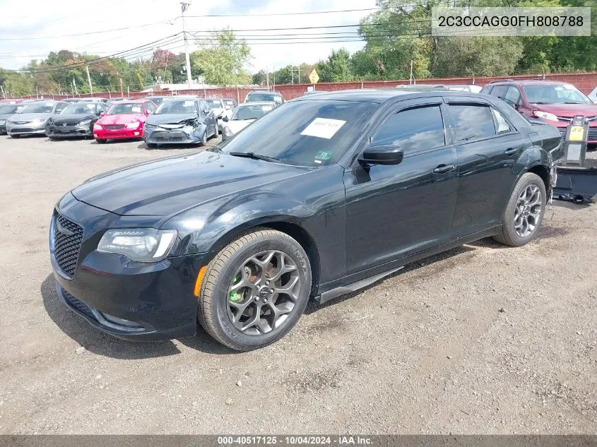 2015 Chrysler 300 300S VIN: 2C3CCAGG0FH808788 Lot: 40517125