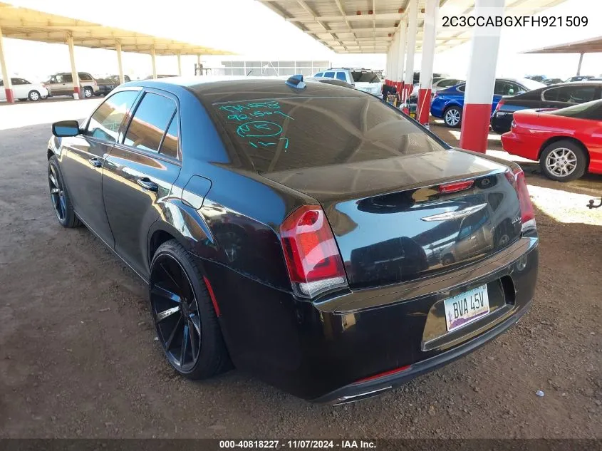 2015 Chrysler 300 300S VIN: 2C3CCABGXFH921509 Lot: 40818227