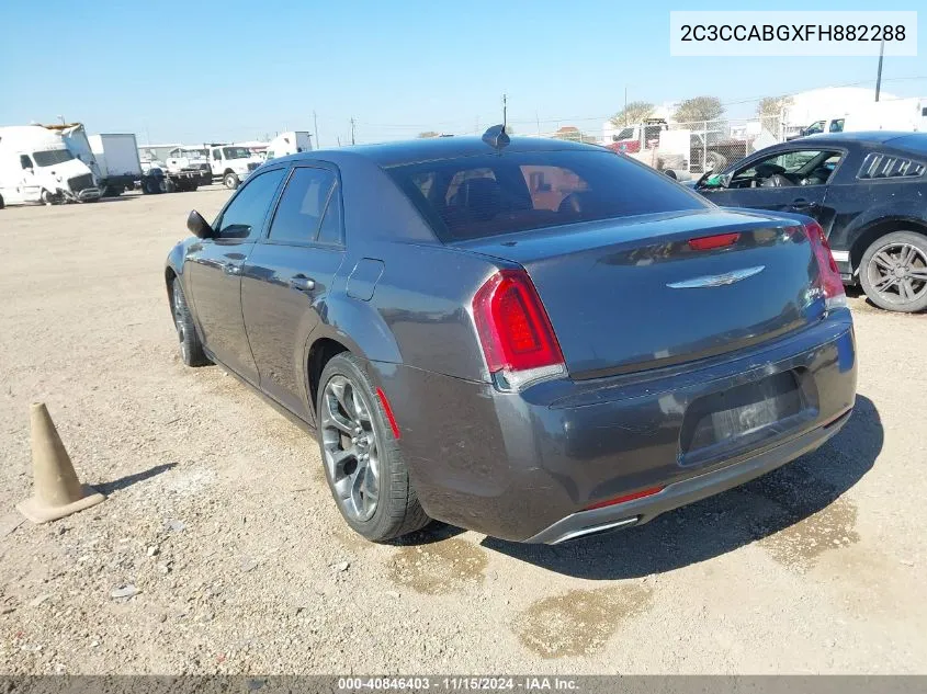 2015 Chrysler 300 300S VIN: 2C3CCABGXFH882288 Lot: 40846403