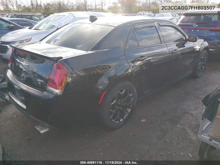 2015 Chrysler 300 300S VIN: 2C3CCAGG7FH803507 Lot: 40891116