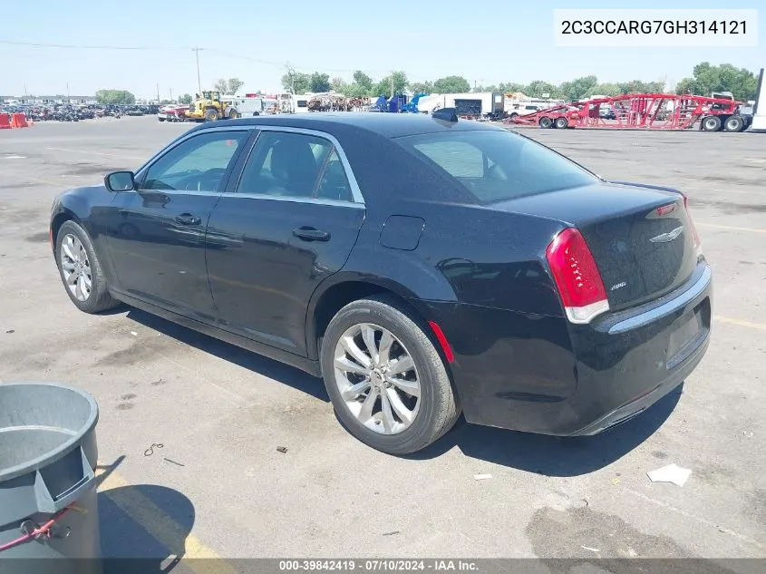 2C3CCARG7GH314121 2016 Chrysler 300 Limited