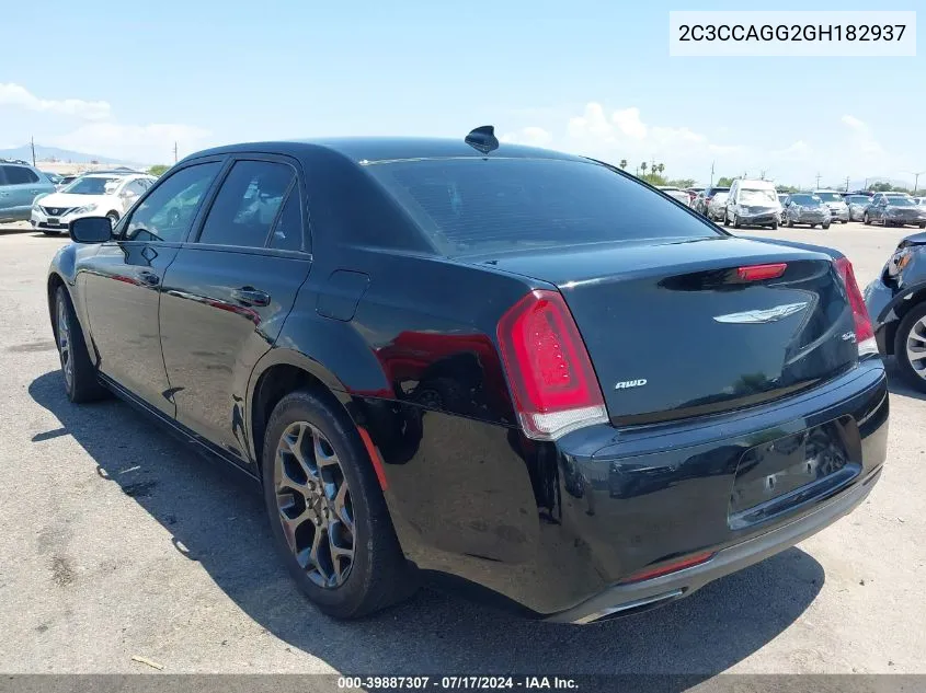 2C3CCAGG2GH182937 2016 Chrysler 300 300S