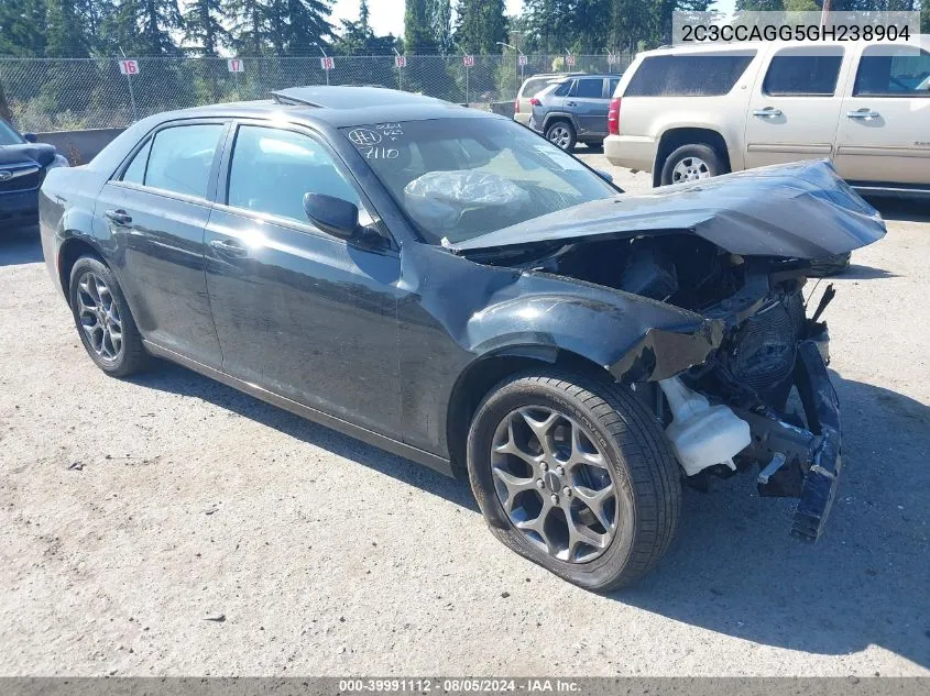 2016 Chrysler 300 S VIN: 2C3CCAGG5GH238904 Lot: 39991112