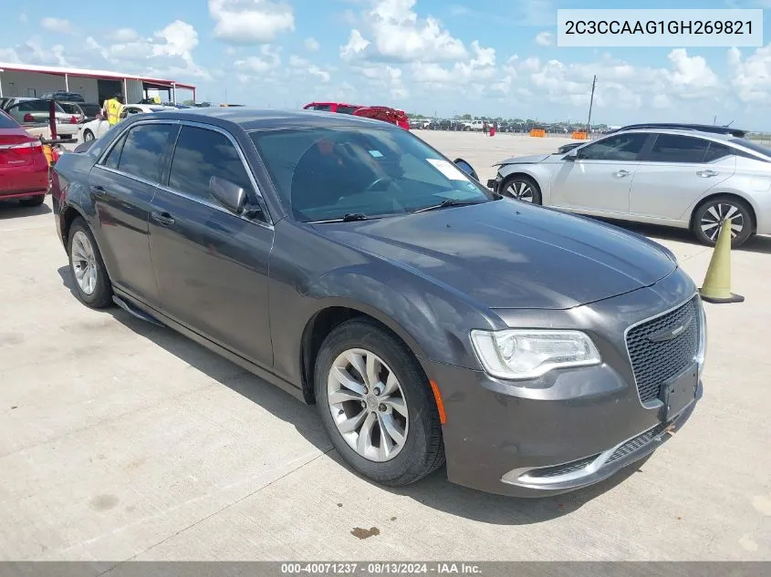 2C3CCAAG1GH269821 2016 Chrysler 300 Limited