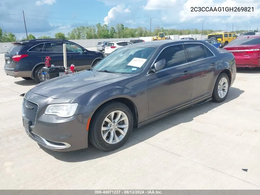 2C3CCAAG1GH269821 2016 Chrysler 300 Limited