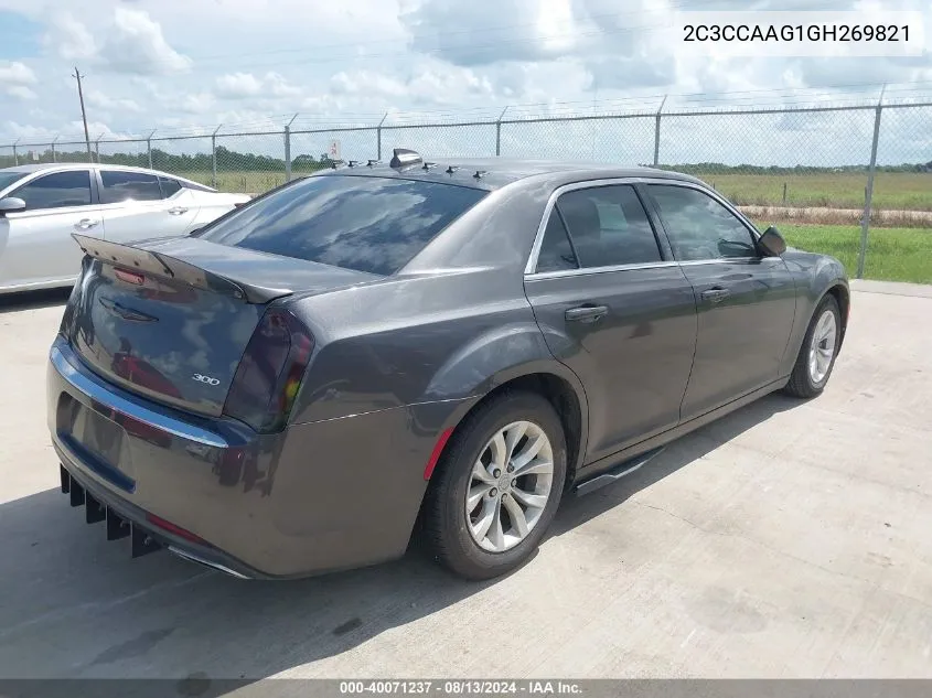 2C3CCAAG1GH269821 2016 Chrysler 300 Limited