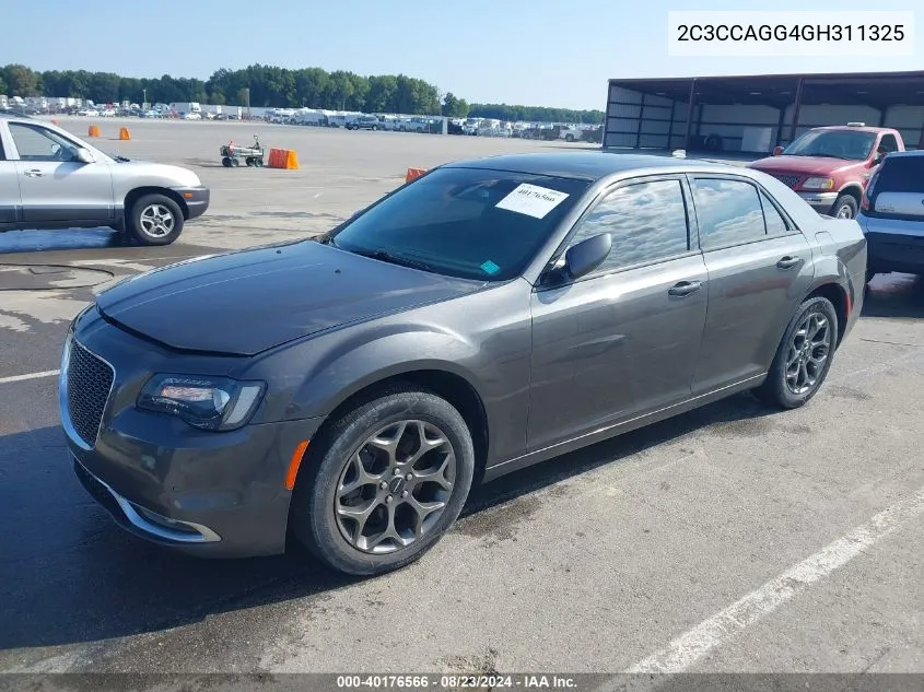 2C3CCAGG4GH311325 2016 Chrysler 300 300S