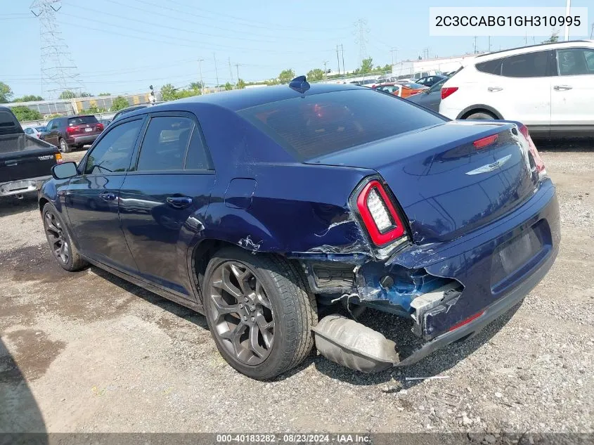 2C3CCABG1GH310995 2016 Chrysler 300 300S