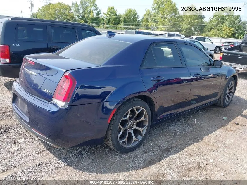 2C3CCABG1GH310995 2016 Chrysler 300 300S