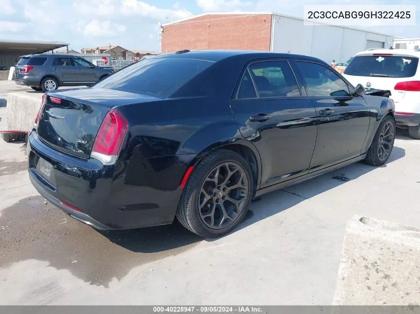 2016 Chrysler 300 300S Alloy Edition VIN: 2C3CCABG9GH322425 Lot: 40228947