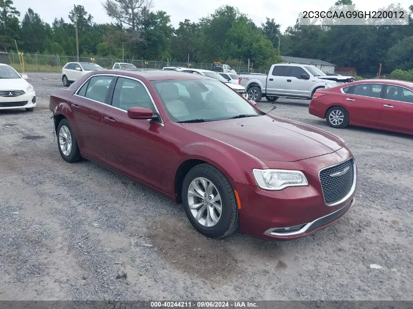 2C3CCAAG9GH220012 2016 Chrysler 300 Limited