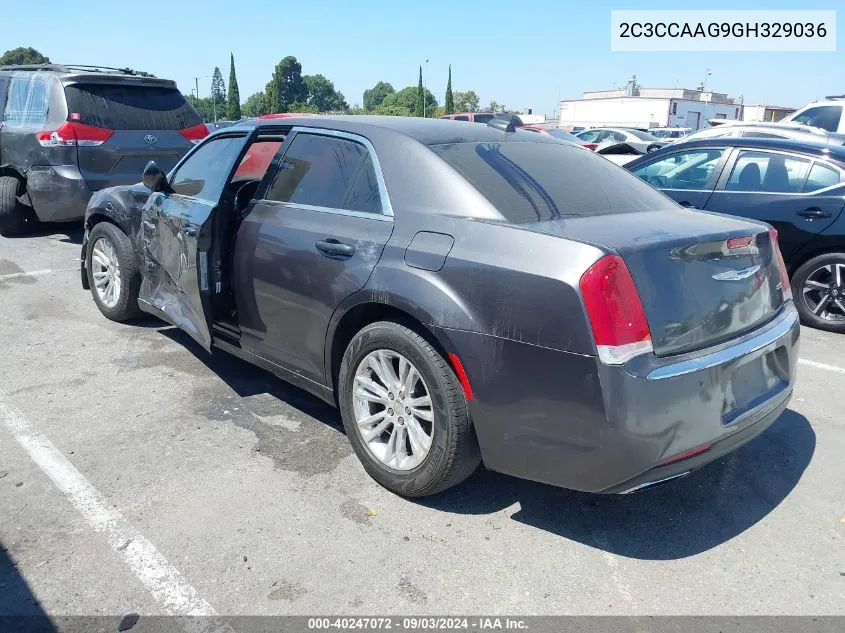 2C3CCAAG9GH329036 2016 Chrysler 300 Limited