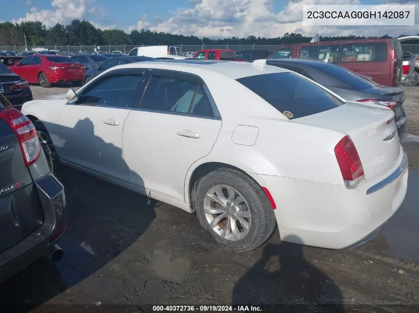 2C3CCAAG0GH142087 2016 Chrysler 300 Anniversary Edition