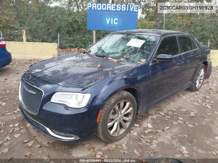 2016 Chrysler 300 Limited VIN: 2C3CCARG1GH190928 Lot: 40399440