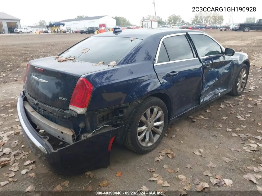 2C3CCARG1GH190928 2016 Chrysler 300 Limited