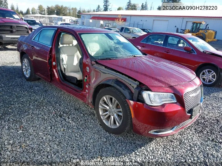 2C3CCAAG9GH278220 2016 Chrysler 300 Anniversary Edition