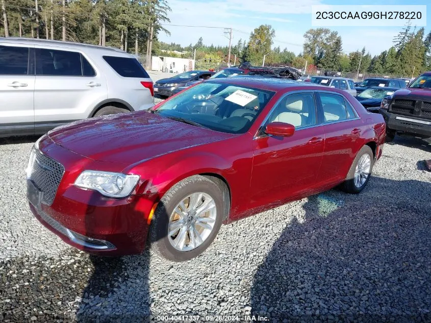 2C3CCAAG9GH278220 2016 Chrysler 300 Anniversary Edition