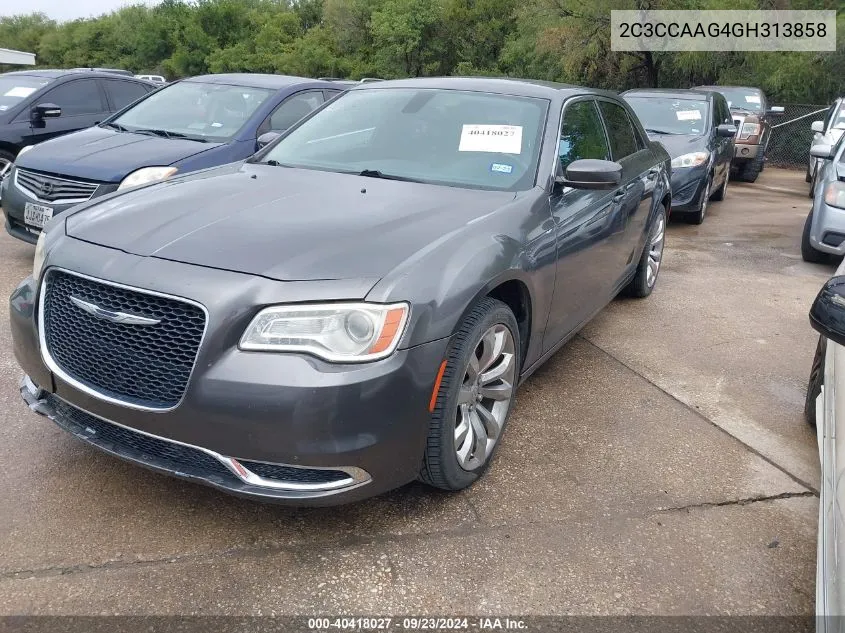 2016 Chrysler 300 Limited VIN: 2C3CCAAG4GH313858 Lot: 40418027