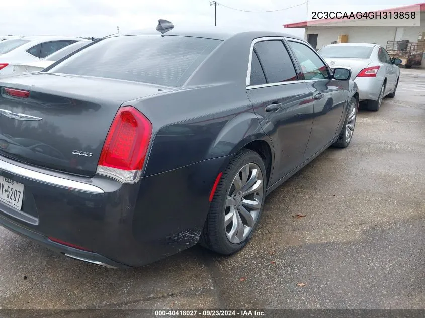 2C3CCAAG4GH313858 2016 Chrysler 300 Limited