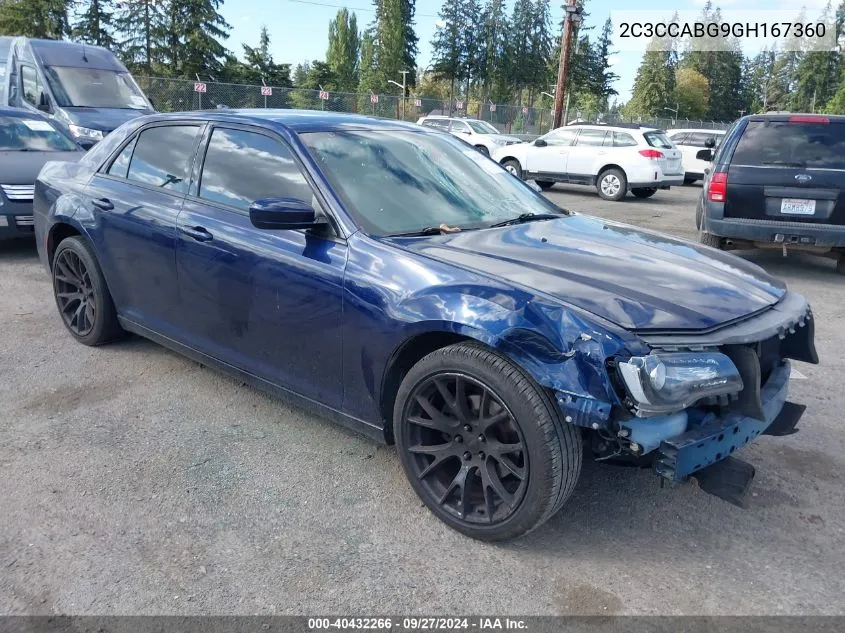 2C3CCABG9GH167360 2016 Chrysler 300 300S