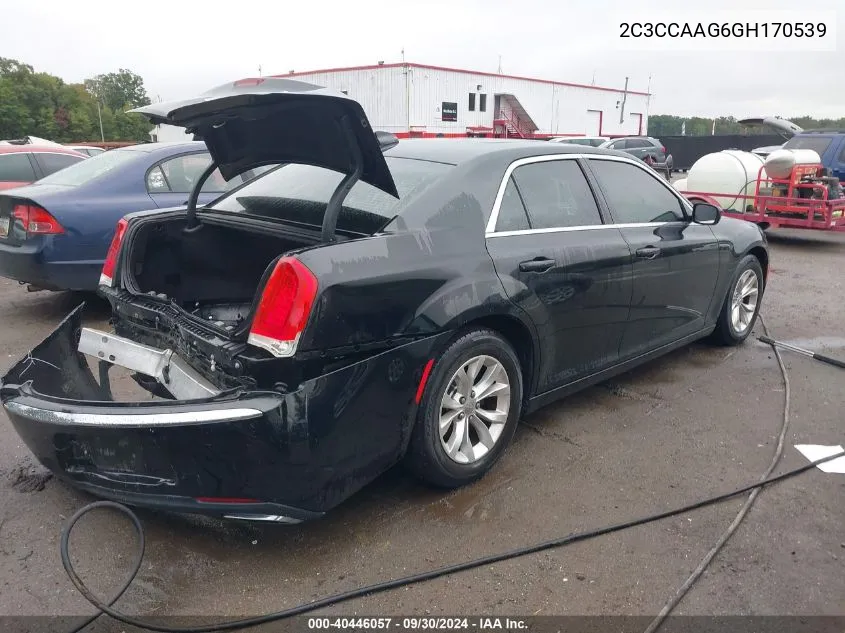 2016 Chrysler 300 Anniversary Edition VIN: 2C3CCAAG6GH170539 Lot: 40446057