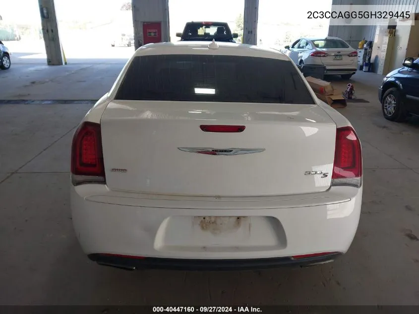 2016 Chrysler 300 300S VIN: 2C3CCAGG5GH329445 Lot: 40447160