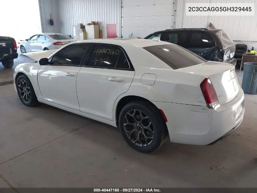 2016 Chrysler 300 300S VIN: 2C3CCAGG5GH329445 Lot: 40447160