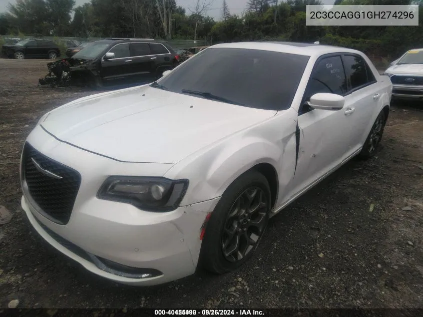 2016 Chrysler 300 300S VIN: 2C3CCAGG1GH274296 Lot: 40455490