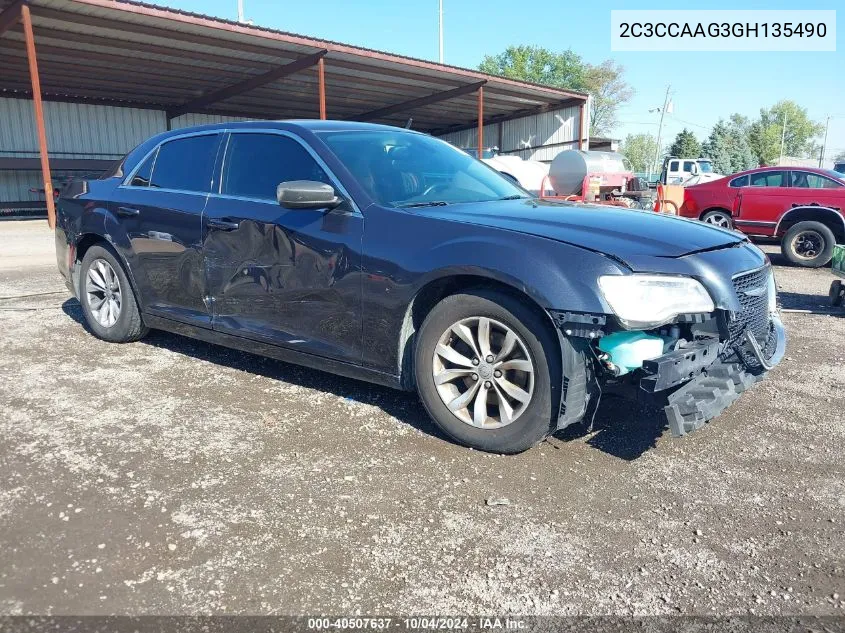 2C3CCAAG3GH135490 2016 Chrysler 300 Limited