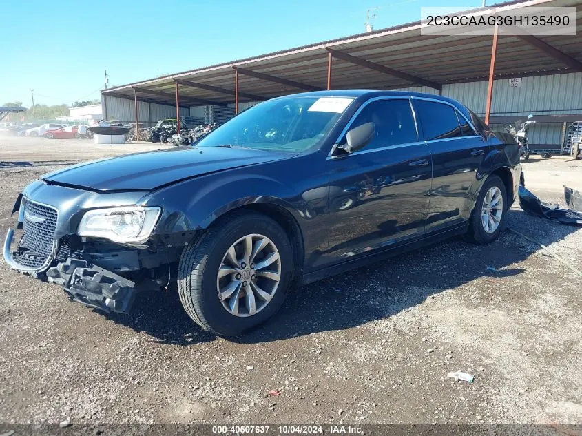 2C3CCAAG3GH135490 2016 Chrysler 300 Limited