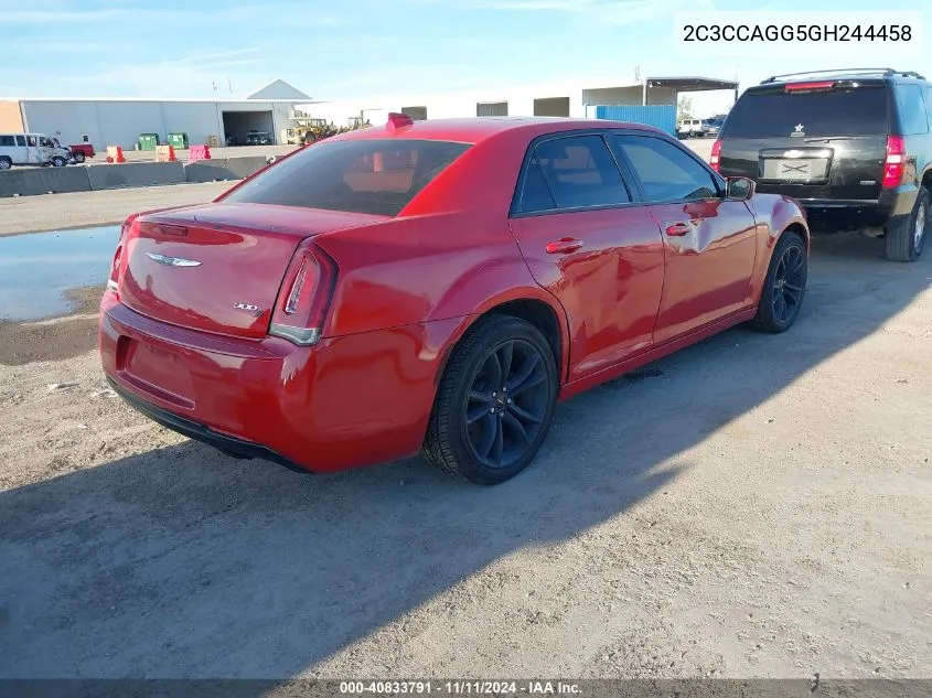 2016 Chrysler 300 300S VIN: 2C3CCAGG5GH244458 Lot: 40833791