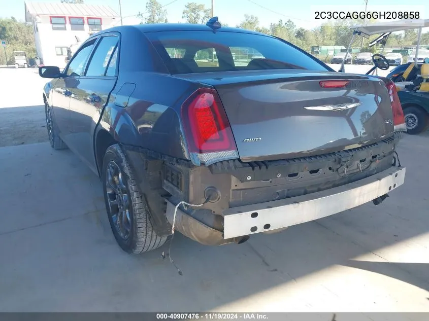 2016 Chrysler 300 300S VIN: 2C3CCAGG6GH208858 Lot: 40907476