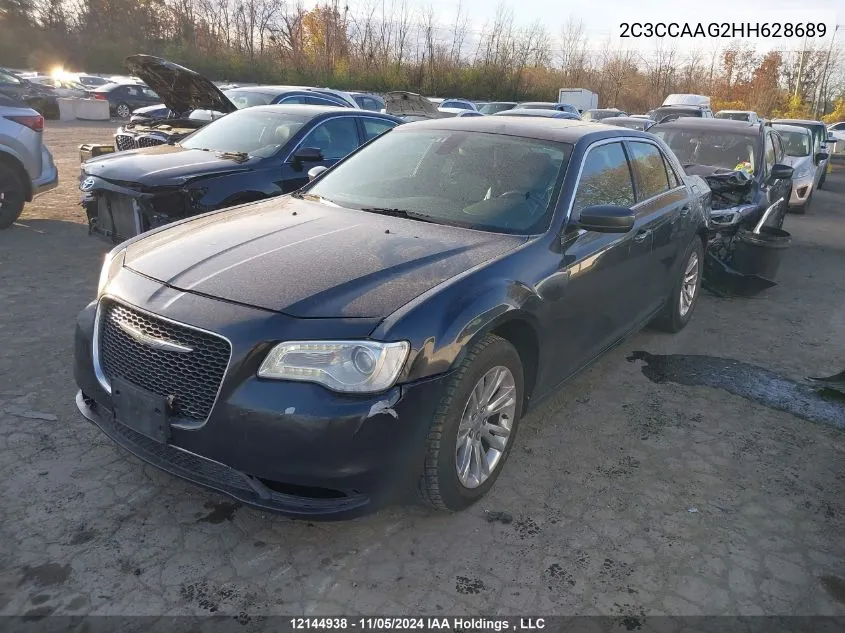 2017 Chrysler 300 Limited VIN: 2C3CCAAG2HH628689 Lot: 12144938