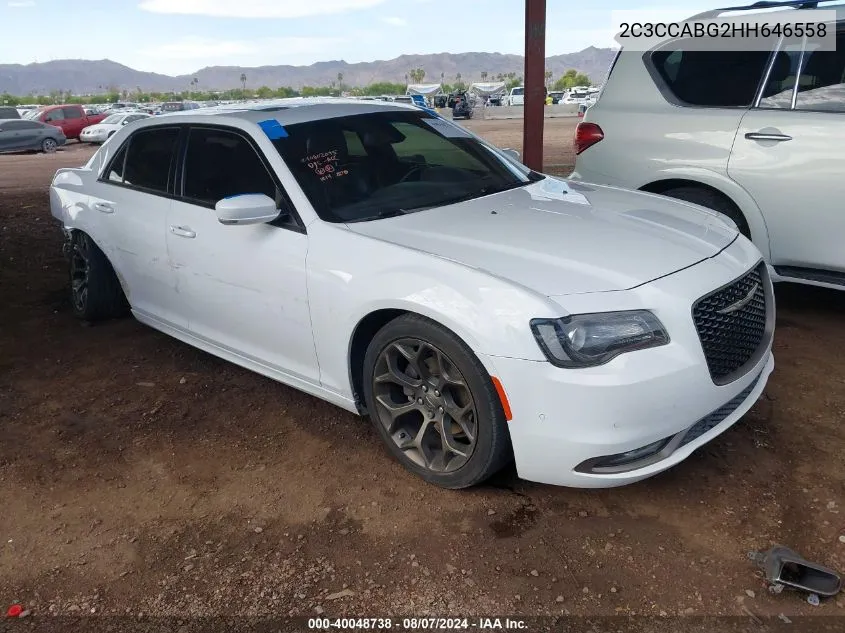 2C3CCABG2HH646558 2017 Chrysler 300 300S Alloy Edition