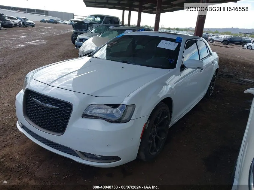 2C3CCABG2HH646558 2017 Chrysler 300 300S Alloy Edition