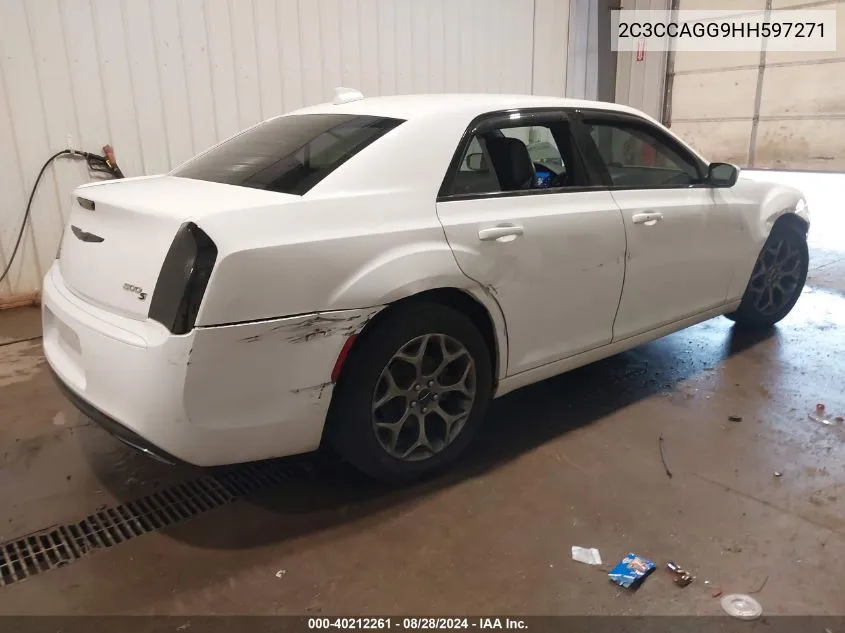 2C3CCAGG9HH597271 2017 Chrysler 300 300S Awd