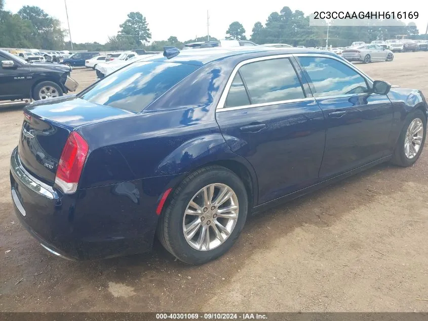 2C3CCAAG4HH616169 2017 Chrysler 300 Limited