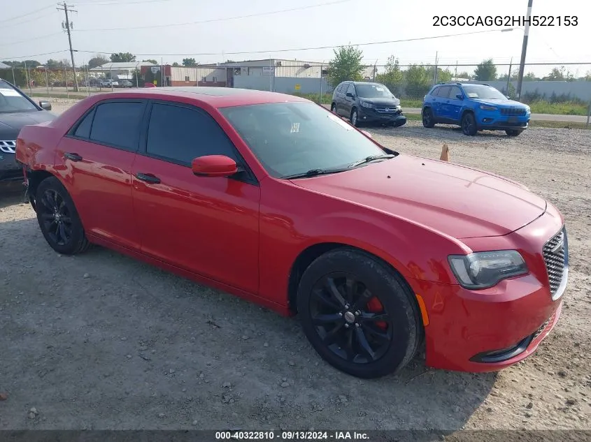 2C3CCAGG2HH522153 2017 Chrysler 300 300S Awd