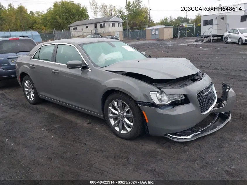 2C3CCARGXHH648614 2017 Chrysler 300 Limited Awd