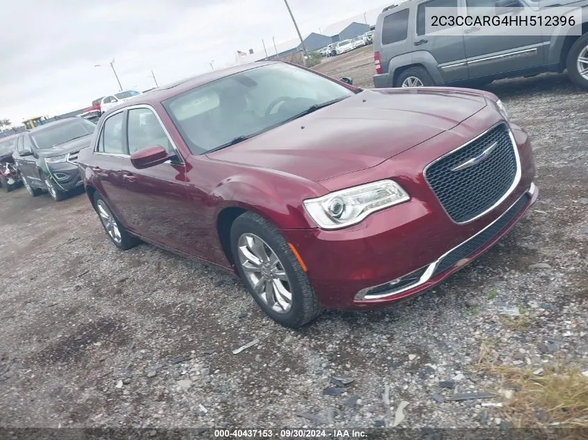 2017 Chrysler 300 Limited Awd VIN: 2C3CCARG4HH512396 Lot: 40437153