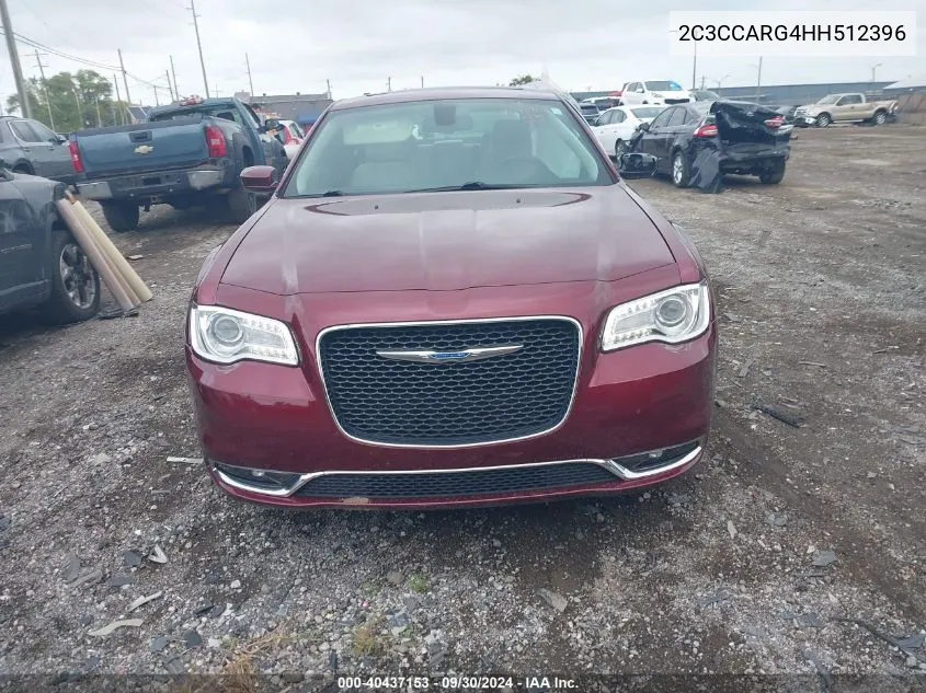 2C3CCARG4HH512396 2017 Chrysler 300 Limited Awd