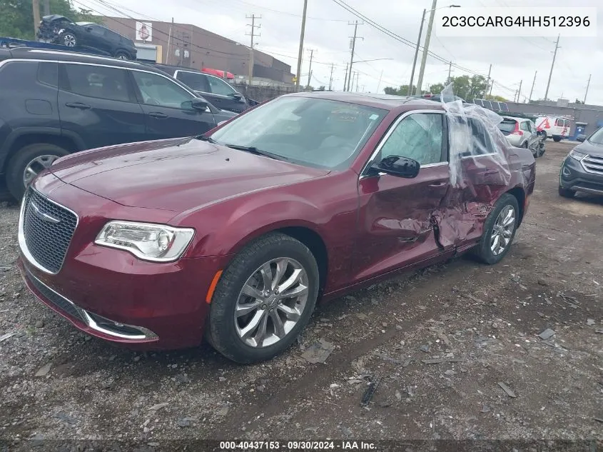 2017 Chrysler 300 Limited Awd VIN: 2C3CCARG4HH512396 Lot: 40437153