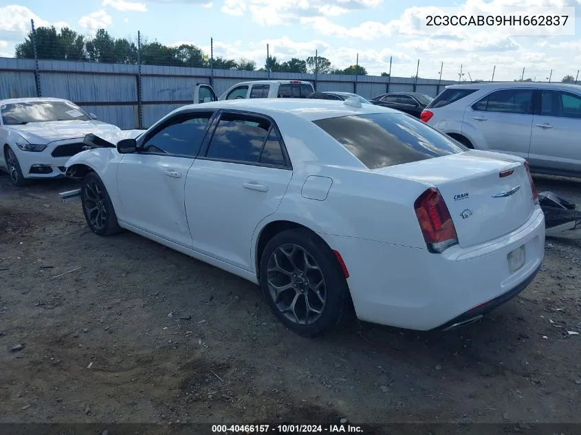 2C3CCABG9HH662837 2017 Chrysler 300 300S