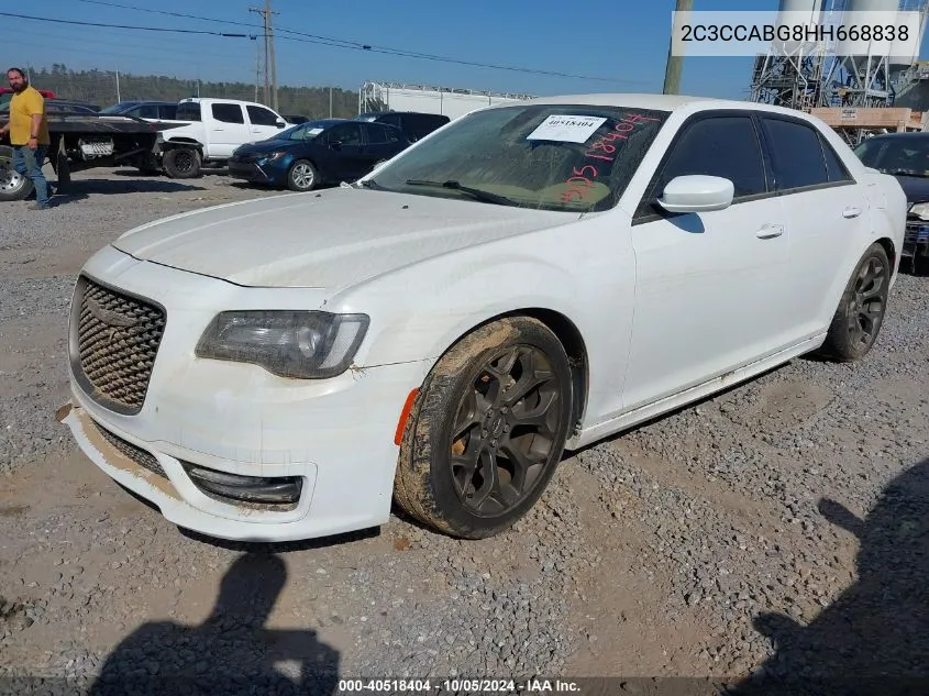 2017 Chrysler 300 300S Alloy Edition VIN: 2C3CCABG8HH668838 Lot: 40518404