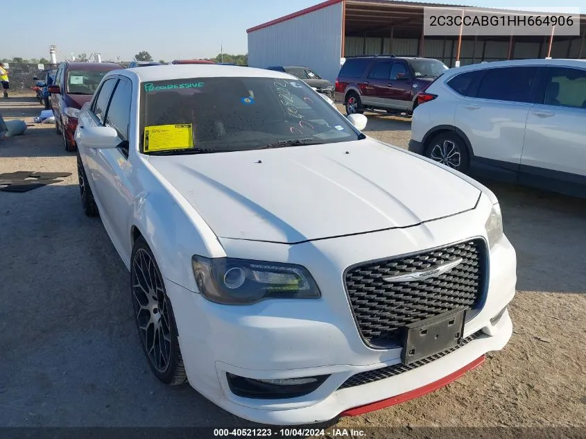 2C3CCABG1HH664906 2017 Chrysler 300 300S