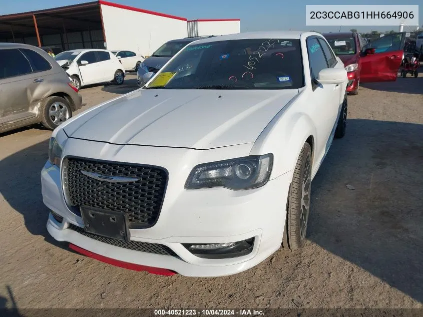 2017 Chrysler 300 300S VIN: 2C3CCABG1HH664906 Lot: 40521223