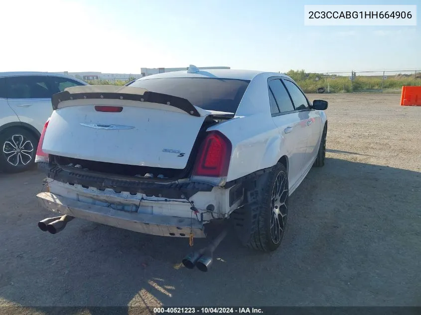 2C3CCABG1HH664906 2017 Chrysler 300 300S