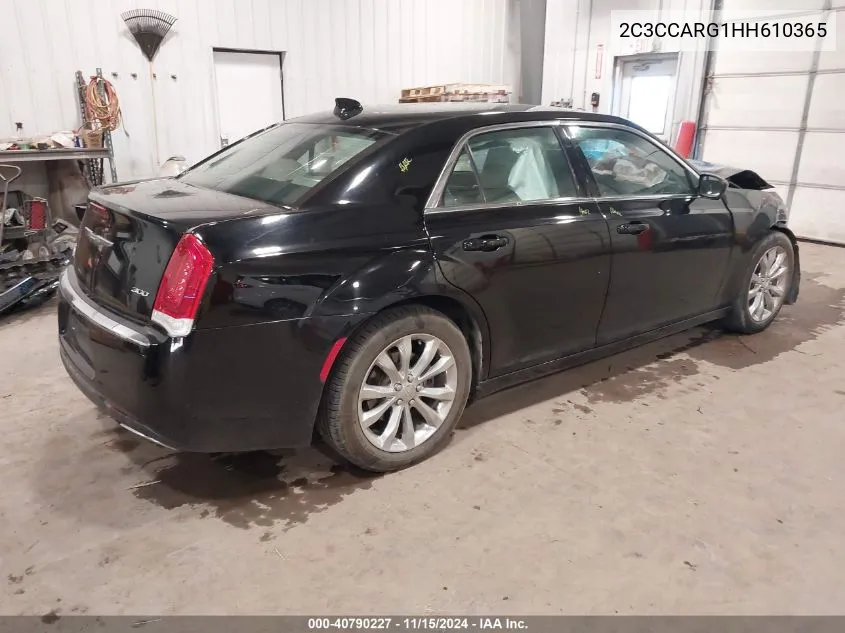 2017 Chrysler 300 Limited Awd VIN: 2C3CCARG1HH610365 Lot: 40790227