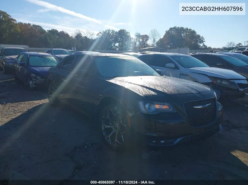 2017 Chrysler 300 S VIN: 2C3CCABG2HH607596 Lot: 40865097